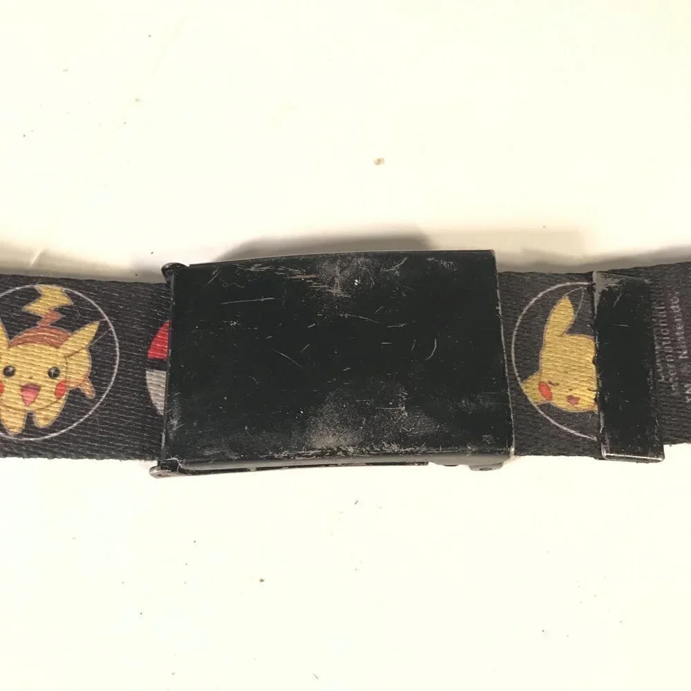 Nintendo Pokemon Pikachu Pokeball Adjustable Buckle and Belt